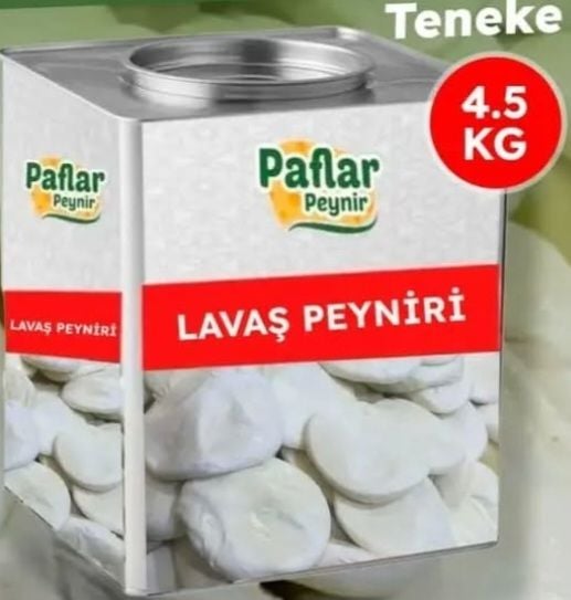 Lavaş Peyniri 4.5 KG (Teneke)