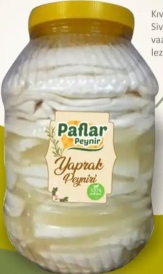 Siverek Yöresel Yaprak Peyniri 3 KG (Bidon)
