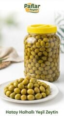 Hatay Yöresel Halhalı Zeytin 3 Kg (Bidon)