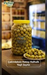 Halhalı Zeytin Çekirdeksiz 3 KG NET