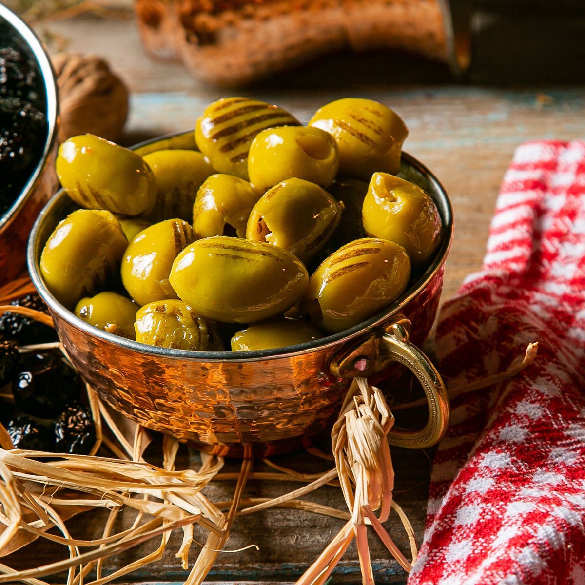 Soslu Izgara Yeşil Zeytin