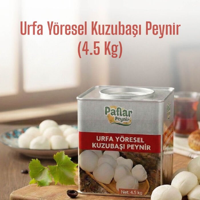 Urfa Kuzubaşı Peyniri 4.5 KG (Teneke)