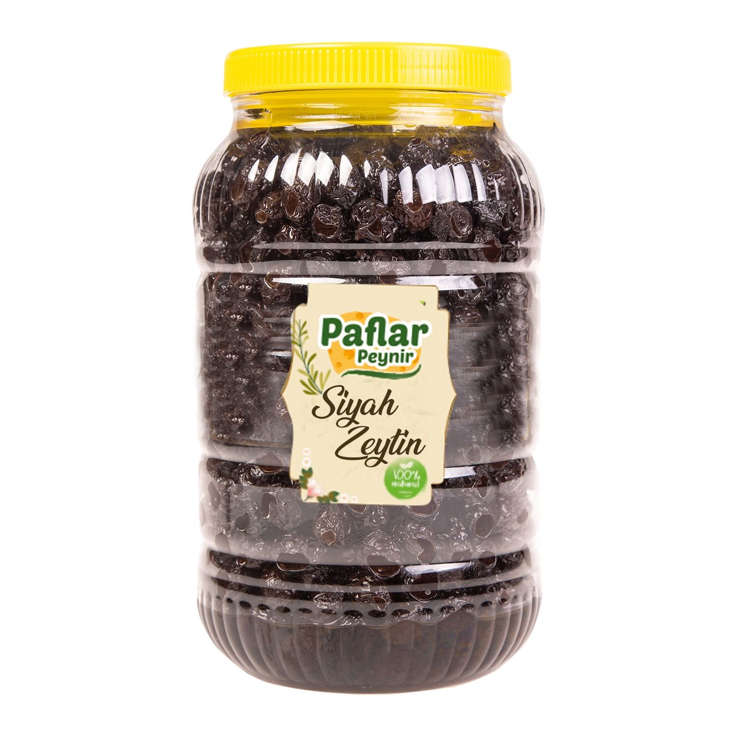 Siyah Zeytin 3 Kg (Bidon)