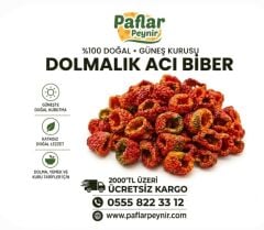 Kuru Biber Dolmalık Acı 50 Adet