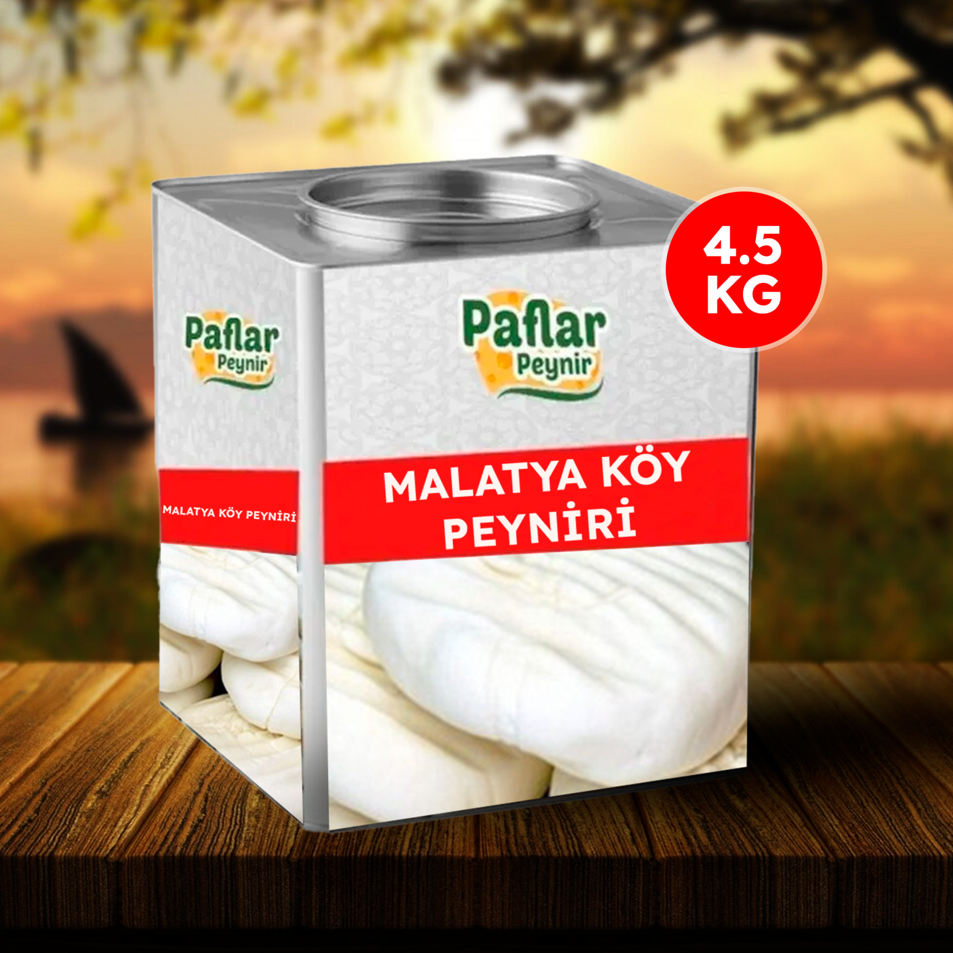 Malatya Köy Peyniri  4.5 KG (Teneke)