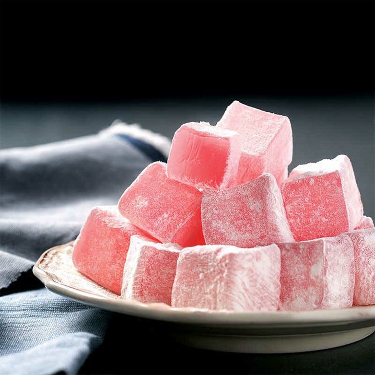 Lokum Gül  aromalı Lokumu