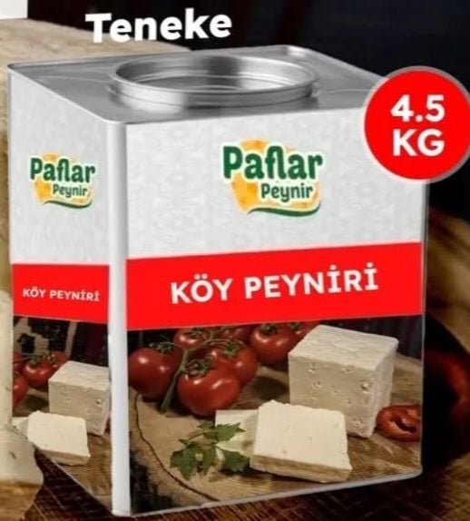 Köy Peyniri 4.5 KG (Teneke)