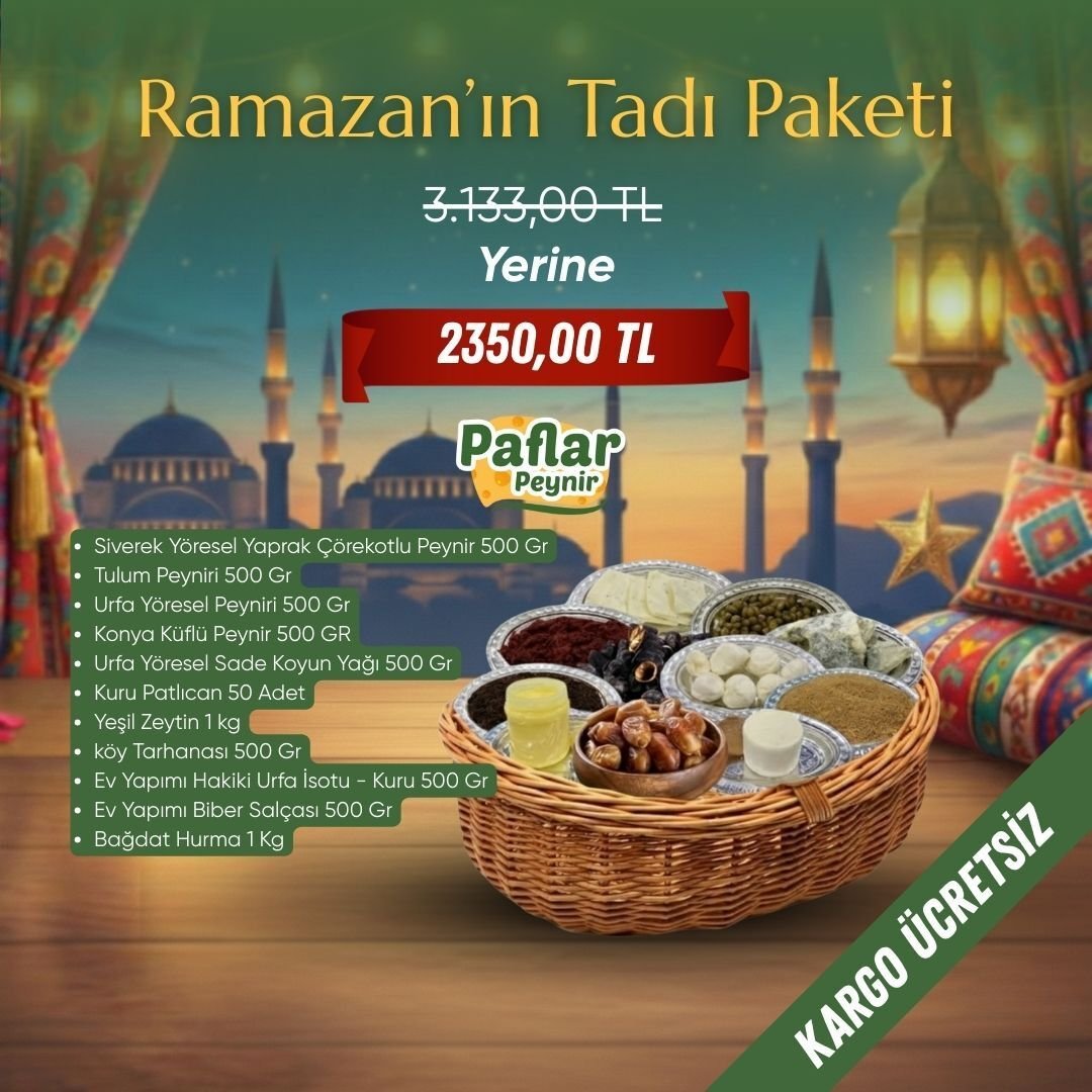 Ramazan'ın Tadı Paketi