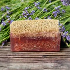 Doğal Kabak Lifli Lavanta Sabun