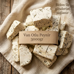 Van Otlu Peyniri | 500gr vakumlu- 1kg vakumlu- 3kg bidon - 4,5kg teneke
