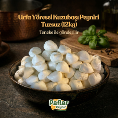 Urfa Yöresel Tuzsuz Kuzubaşı İnek Peyniri | 1kg - 2kg - 3kg