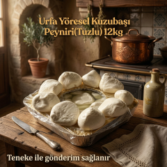 Urfa Yöresel Kuzubaşı Koyun  Peyniri 500gr ve 1kg vakumlu - 3kg petle- 4,5kgr teneke- 7kg kova 12kg teneke