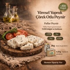 Siverek Yöresel Yaprak Çörek Otlu Peynir | 500gr - 1kg - 3kg - 4,5kg