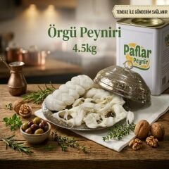 Örgü Peyniri 500gr - 1kg vakumlu - 3kg petle- 4,5kg teneke