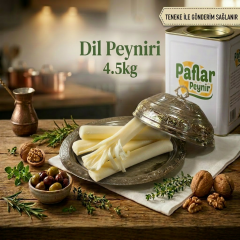 Dil Peyniri 500gr ve  1kg vakumlu- 3kg petle- 4,5kg teneke