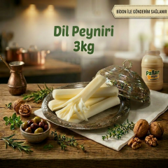 Dil Peyniri 500gr ve  1kg vakumlu- 3kg petle- 4,5kg teneke