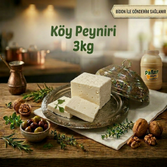 Köy Peyniri 500gr ve 1kg vakumlu  - 3kg petle - 4,5kg teneke