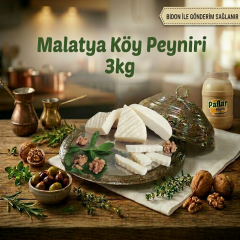 Malatya Köy Peyniri  500gr ve 1kg  vakumlu - 3kg pet - 4,5kg teneke