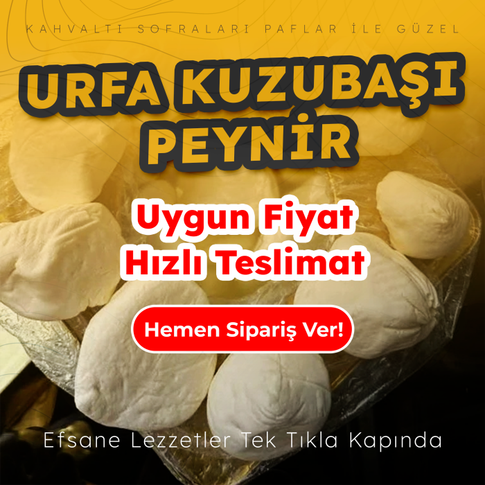 Urfa Kuzubaşı Peynir'de Kampanya